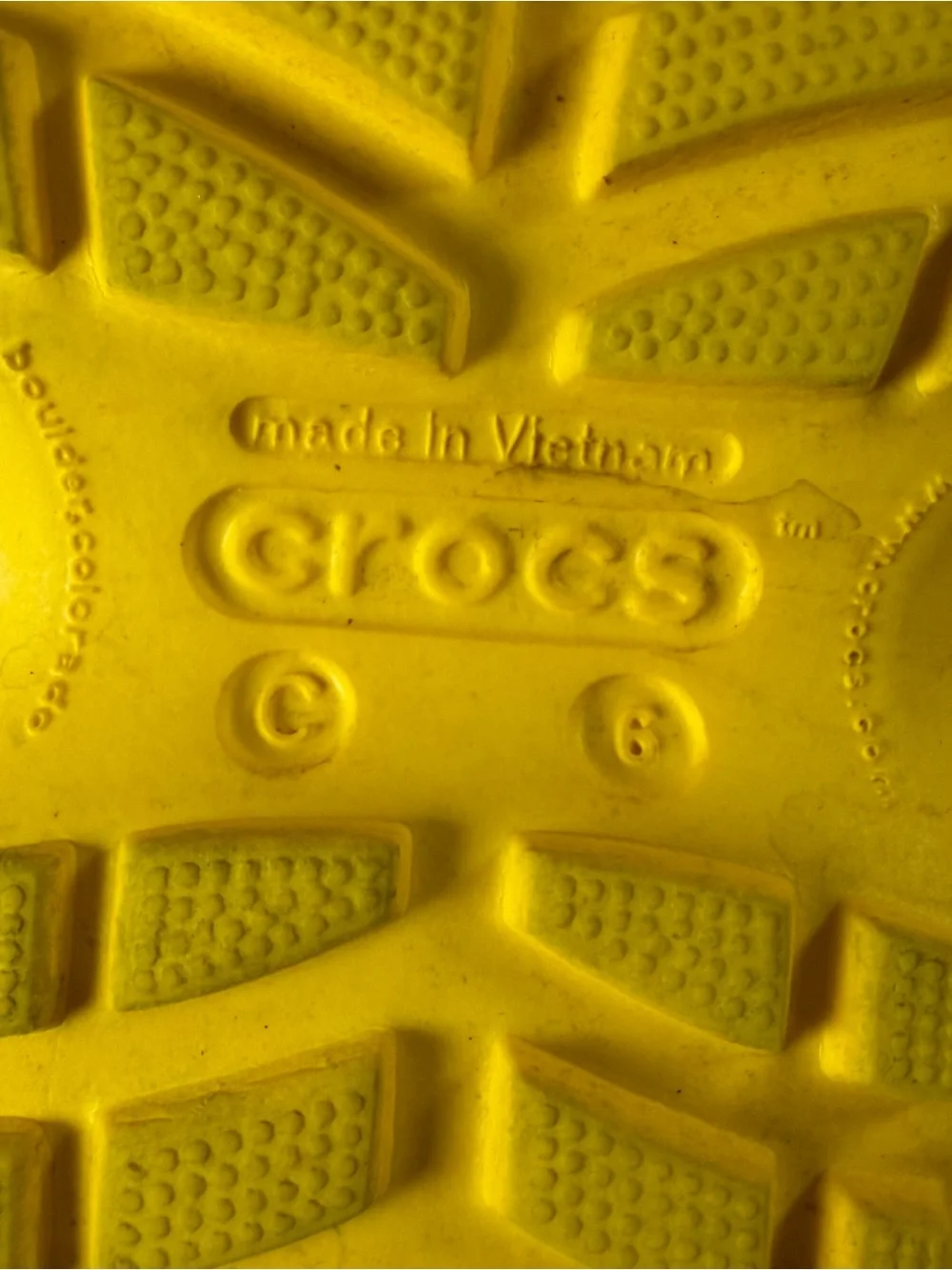 CROCS Kids Yellow Waterproof Rain Boots